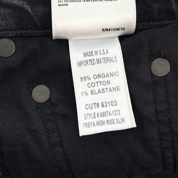 AGOLDE Freya High Rise Slim Jeans in Hoax Wash Size 27 - Picture 4 of 5